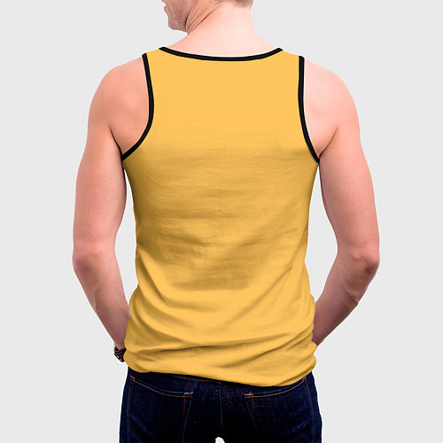 Мужская майка без рукавов Большой куш / 3D-Черный – фото 4