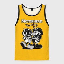 Майка-безрукавка мужская Motorhead x Cuphead, цвет: 3D-черный