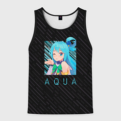 Мужская майка без рукавов Аква Aqua Коносуба KonoSuba
