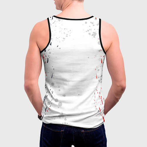 Мужская майка без рукавов ЕНОТОМАФИЯ MAFIA COON Z / 3D-Черный – фото 4