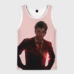 Мужская майка без рукавов David Tennant