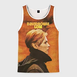 Майка-безрукавка мужская Low - David Bowie, цвет: 3D-белый