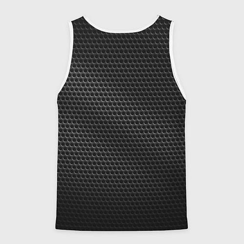 Мужская майка без рукавов TOYOTA STEEL HONEYCOMBS / 3D-Белый – фото 2