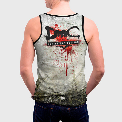 Мужская майка без рукавов Dante Definitive W / 3D-Черный – фото 4