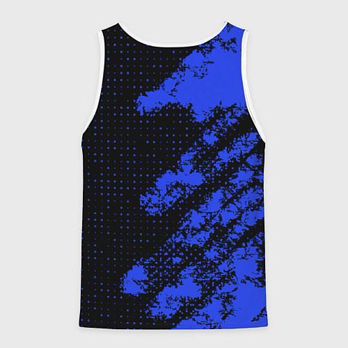 Мужская майка без рукавов SUBARU STI СУБАРИСТ / 3D-Белый – фото 2