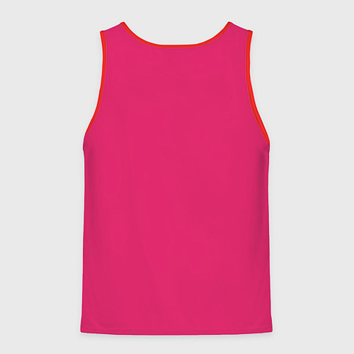 Мужская майка без рукавов Игры на стене / 3D-Красный – фото 2