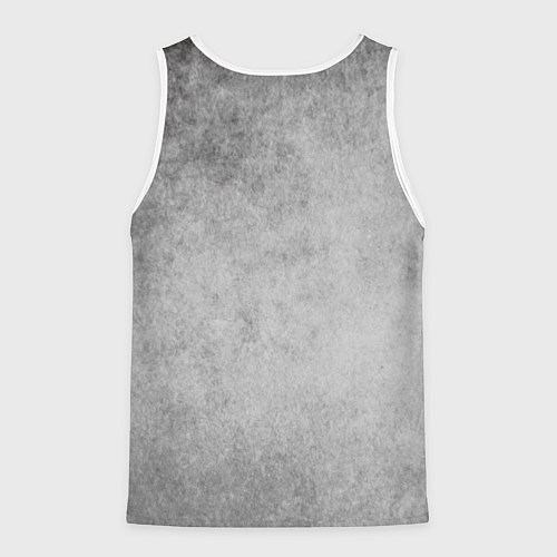 Мужская майка без рукавов Maшина Mini / 3D-Белый – фото 2