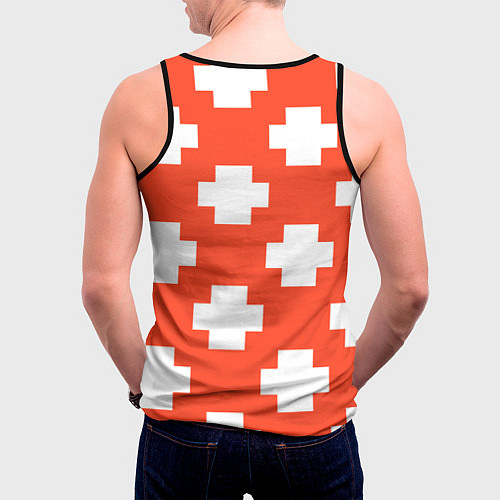 Мужская майка без рукавов Toca Life: Live / 3D-Черный – фото 4