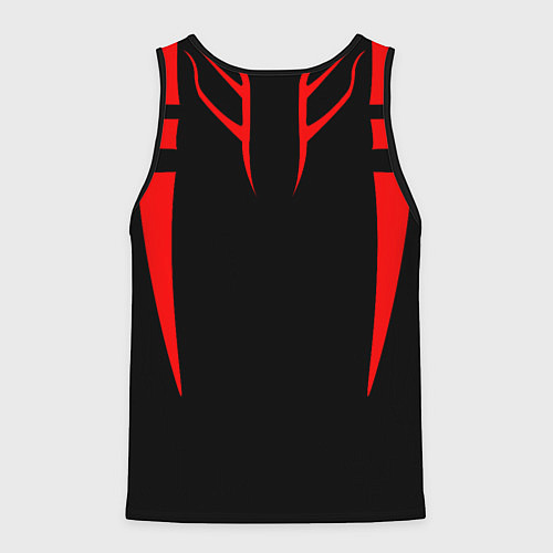 Мужская майка без рукавов ТАТУ ИТАДОРИ СУКУНА TATTOO SUKUNA, ITADORI / 3D-Черный – фото 2