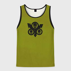 Майка-безрукавка мужская Гвардия Смерти после Ереси цвет легиона, цвет: 3D-черный