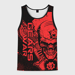 Майка-безрукавка мужская Gears 5 - Gears of War, цвет: 3D-черный