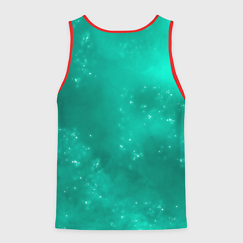 Мужская майка без рукавов ДЖИНН ИЗ МОНДШТАДТА JEAN / 3D-Красный – фото 2