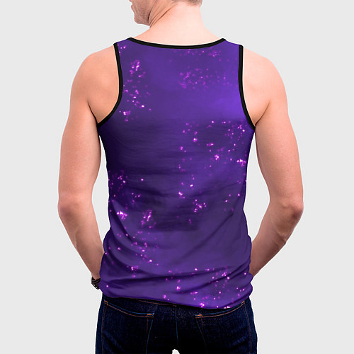 Мужская майка без рукавов КЭ ЦИН KEQING / 3D-Черный – фото 4