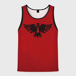 Майка-безрукавка мужская Кровавые Вороны цвет ордена, цвет: 3D-черный