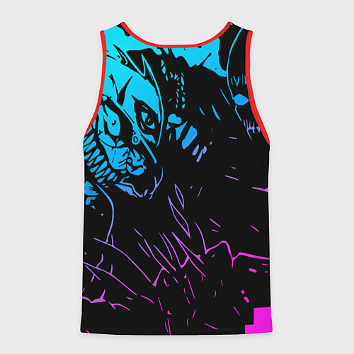 Мужская майка без рукавов Velial Squad neon / 3D-Красный – фото 2