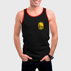 Майка-безрукавка мужская GOLDEN STATE WARRIORS BLACK STYLE, цвет: 3D-красный — фото 2