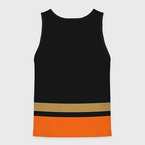 Мужская майка без рукавов Anaheim Ducks Анахайм Дакс / 3D-Черный – фото 2