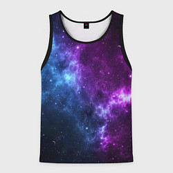Мужская майка без рукавов NEON GALAXY НЕОНОВЫЙ КОСМОС