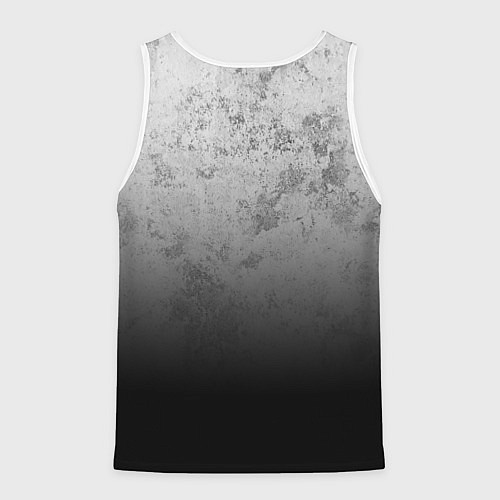 Мужская майка без рукавов DYING LIGHT ТРЕЩИНЫ GOOD NIGHT AND GOOD LUCK / 3D-Белый – фото 2