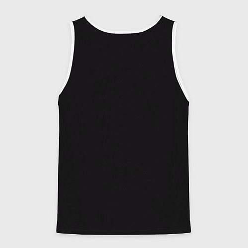 Мужская майка без рукавов Сжечь Всё / 3D-Белый – фото 2