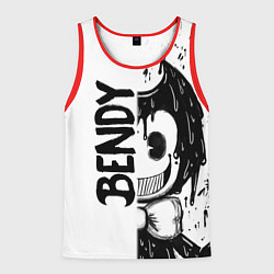Майка-безрукавка мужская BENDY - БЕНДИ БРЫЗГИ КРАСКИ, цвет: 3D-красный