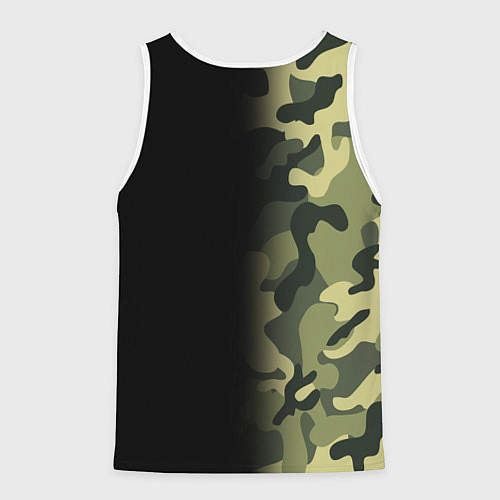 Мужская майка без рукавов ARMA 3 MILITARY / 3D-Белый – фото 2
