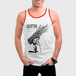 Майка-безрукавка мужская Led Zeppelin IV, цвет: 3D-красный — фото 2