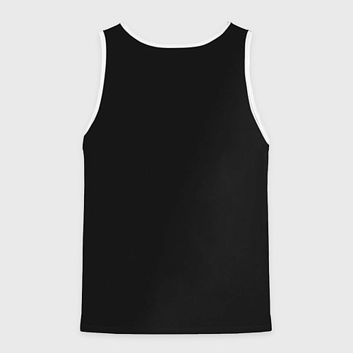 Мужская майка без рукавов Бульвар Депо на концерте / 3D-Белый – фото 2