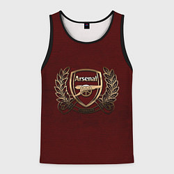 Майка-безрукавка мужская Arsenal London, цвет: 3D-черный