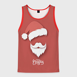 Мужская майка без рукавов Merry Christmas Счастливого Рождества