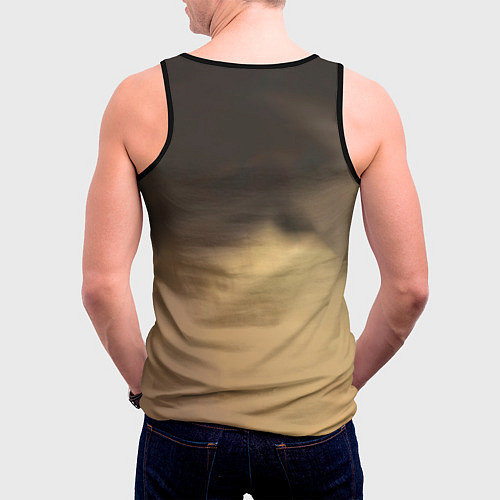 Мужская майка без рукавов Follow the Leader - Korn / 3D-Черный – фото 4
