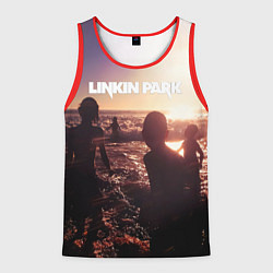 Майка-безрукавка мужская Linkin Park - One More Light, цвет: 3D-красный