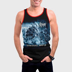 Майка-безрукавка мужская Проклятье морей - Ария, цвет: 3D-красный — фото 2