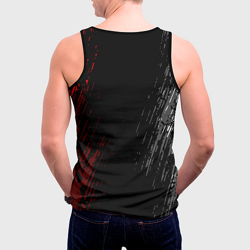 Мужская майка без рукавов Токийские мстители Аниме Кайсуке / 3D-Черный – фото 4