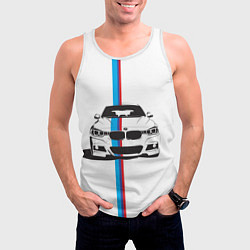 Майка-безрукавка мужская BMW WILD BEAST, цвет: 3D-белый — фото 2