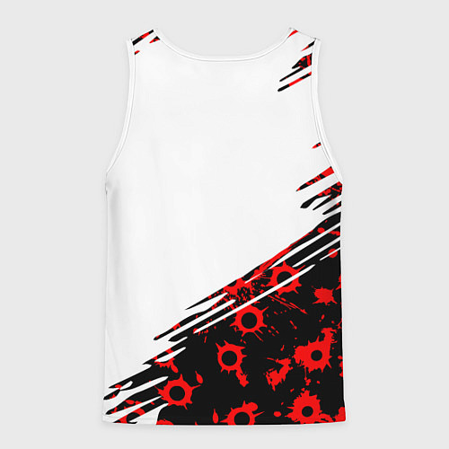 Мужская майка без рукавов State of Decay следы от пуль / 3D-Белый – фото 2