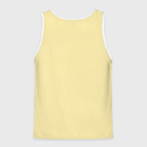 Мужская майка без рукавов Киндер сюрприз / 3D-Белый – фото 2