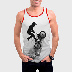 Майка-безрукавка мужская ВЕЛОСПОРТ BMX Racing, цвет: 3D-красный — фото 2