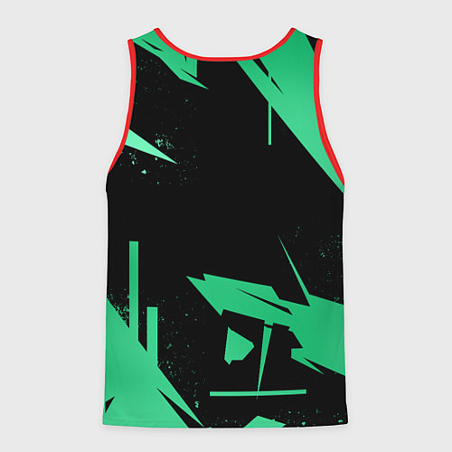 Мужская майка без рукавов СЯО XIAO GENSHIN / 3D-Красный – фото 2