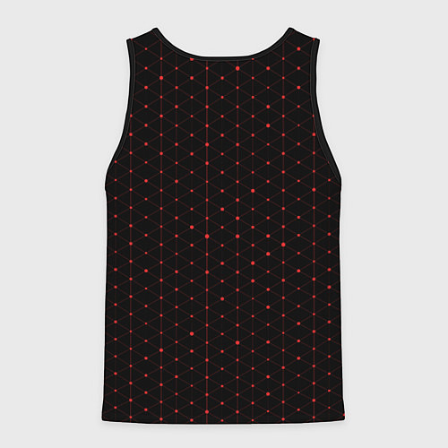 Мужская майка без рукавов BUBBLE KVASS Графика / 3D-Черный – фото 2