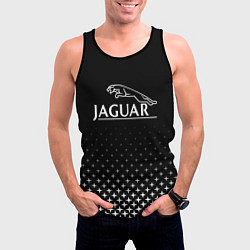 Майка-безрукавка мужская Jaguar, Ягуар Здезды, цвет: 3D-черный — фото 2