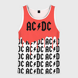Мужская майка без рукавов Ac dc rock