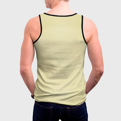 Мужская майка без рукавов Снейк и Метал Гир / 3D-Черный – фото 4