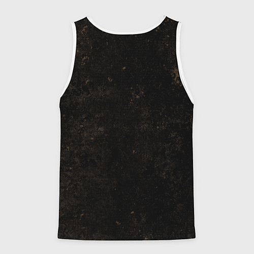 Мужская майка без рукавов ДАЧНЫЕ ВОЙСКА Сорняки не бессмертны / 3D-Белый – фото 2