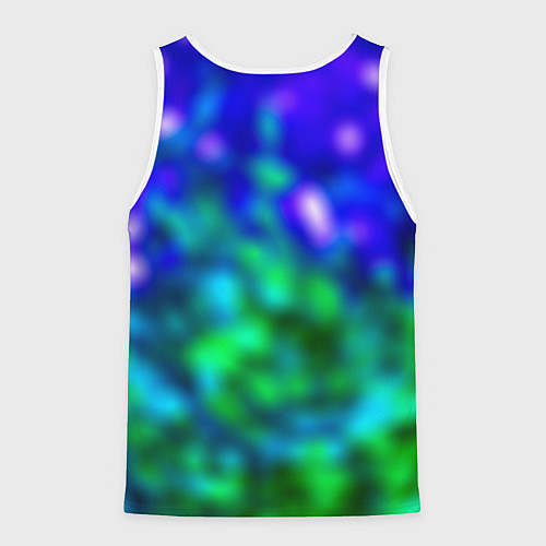 Мужская майка без рукавов Plants vs Zombies подсолнух / 3D-Белый – фото 2