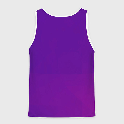 Мужская майка без рукавов Рожден, чтобы лазить по скалам / 3D-Белый – фото 2