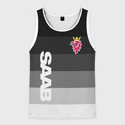 Мужская майка без рукавов SAAB СААБ ГРАДИЕНТ