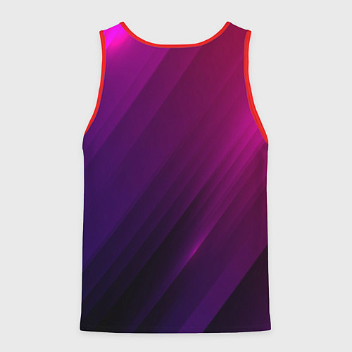 Мужская майка без рукавов Диона! / 3D-Красный – фото 2