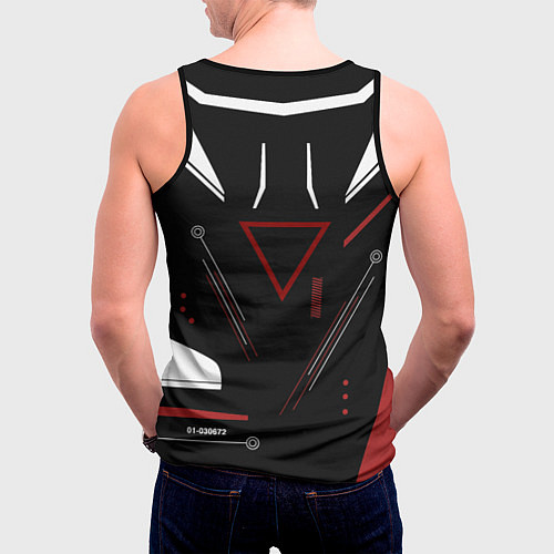 Мужская майка без рукавов Сайрекс Сyrex CS GO / 3D-Черный – фото 4