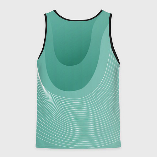 Мужская майка без рукавов Кадзуха-самурай из Инадзумы / 3D-Черный – фото 2